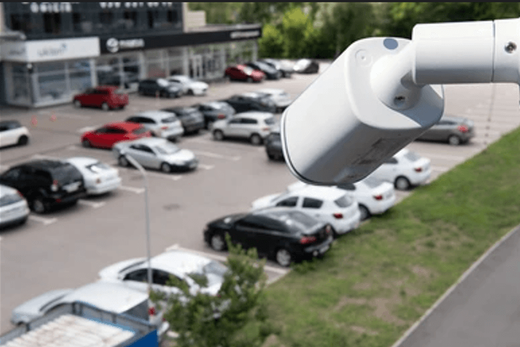 Photo d'une caméra de surveillance